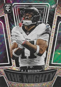 2024 Totally Certified Football #1 A.J. Brown [The Mighty Insert] - Picture 1 of 2