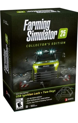Farming Simulator 25 2025 🚜 Collectors Edition PC = NEW & SEALED US import  - Image 1 of 4