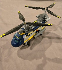 Lego City Deep Sea Helicopter set #60093. No Minifigures Included