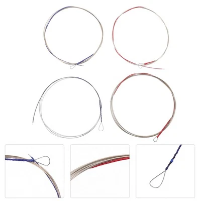 4pcs Portable Pipa Strings Practical Pap Strings Pipa Changing Strings - Image 1 of 4