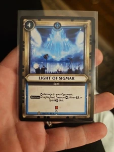 Light of Sigmar 185/278 Warhammer Age of Sigmar Champions nuovo fresco - Foto 1 di 2