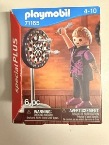 [NEW] Sealed Playmobil Figure 71165 Darts Player Special Plus - Picture 1 of 2