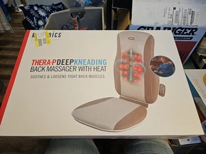 HoMedics Cuscino Massaggio Shiatsu con Calore, Massaggiatore Impastamento Profondo, Thera P Nuovo - Foto 1 di 6