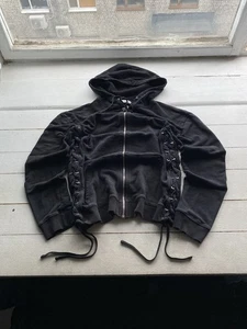 Opium Punk Faith Connexion Gothic Herren Bondage Hoodie Faded Medium Rare Y2k Goth - Bild 1 von 18