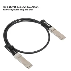 100G QSFP28 DAC Cable QSFP28 To QSFP28 100G DAC Direct Attach High Speed Opti CB - Afbeelding 1 van 22