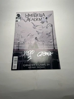 THE UMBRELLA ACADEMY: HOTEL OBLIVION #4 SIGNED BY GERARD WAY & GABRIEL BÁ RARE! - Image 1 of 4