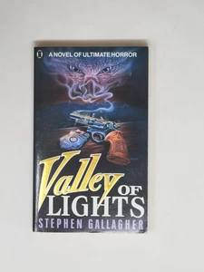 STEPHEN GALLAGHER PB 1ST EDITION - Valley of Lights 1988 (Paperbacks From Hell) - Imagen 1 de 4
