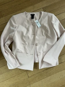 NEU Ann Taylor Factory Damengröße 0 hellrosa Blazer 160 $ Einzelhandel - Bild 1 von 5