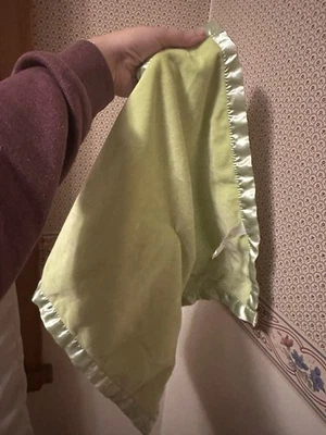 Disney Green Tigger Security Blanket Baby Lovey Drum Winnie the Pooh - Image 1 of 3