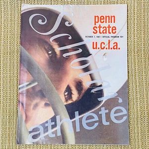 1967 Penn State Nittany Lions vs UCLA Bruins Football Program - Picture 1 of 4