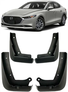 Genuine Full Set Splash Guards Mud Flaps Fender For 2019-2025 Mazda 3 Sedan - Picture 1 of 7