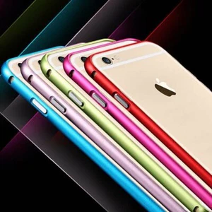 Premium Aluminium Ultra thin Metal Bumper Case Cover For apple iPhone 6 & 6S - Picture 1 of 8