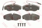Trw Front Brake Pad Set For Citroen Relay Tdi Thx(Dj5ted) 2.5 Dec 1996-Dec 2000