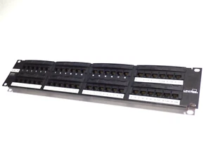 LEVITON CAT 6 EXREME 6+ PATCH PANEL GEBRAUCHT - Bild 1 von 5