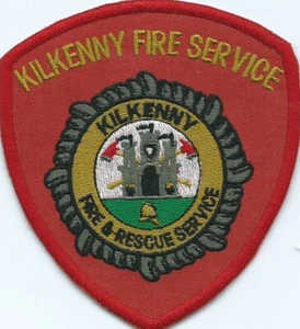 Kilkenny County Fire Brigade Embroidered Patch Size 100 mm x 90 mm - Picture 1 of 1