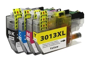 4P XL Tinten Set passend für Brother LC3013 MFC-J491DW MFC-J497DW MFC-J690DW MFC-J895DW - Bild 1 von 1