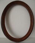 VINTAGE OVAL BROWN PICTURE FRAME/DECORATIVE/PHOTO FRAMES/COLLECTABLE/DISPLAY/ART