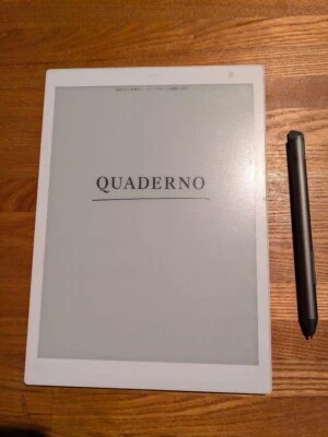 Fujitsu FMV-DPP04 QUADERNO Digital Paper Tablet White A5 size 10.3 in - Image 1 of 4