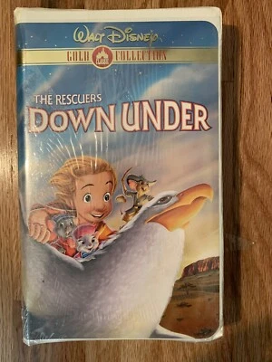 The Rescuers Down Under (VHS, 2000, Gold Collection Edition) Brand New-Sealed - Image 1 of 3