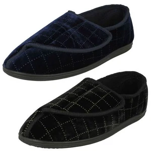 Mens Response Hook & Loop Slippers CTD-826 - Picture 1 of 19