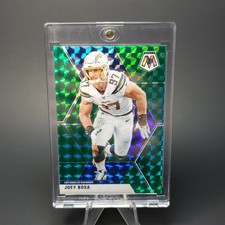 Joey Bosa MOSAIC PRIZM CHARGERS BLUE BURST CARD - UV CASE - INVESTMENT - MINT