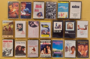 Movie Soundtrack Cassette Lot of (20) - Various - Picture 1 of 21