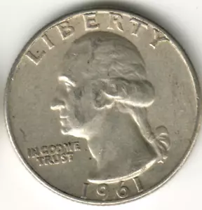 USA - 1961D - Washington ¼ $ - Silver Eagle - #12385RG - Picture 1 of 2