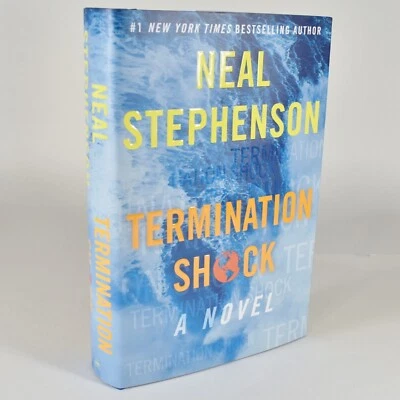 Termination Shock by Neal Stephenson SIGNED 1st edition 1st Printing 2021 HCDJ - Image 1 of 4