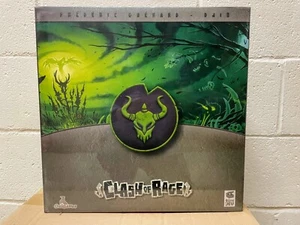 Clash of Rage Board Game with Kickstarter Army of the Tomb Sleeve - New Sealed - Picture 1 of 8