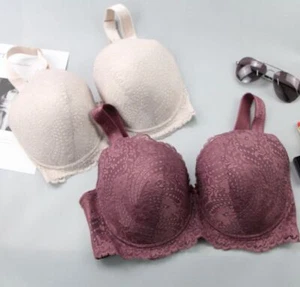 Ladies Underwired Full Cup Bra Large Bust Lace Firm Hold Plus Size Bra 36-48 - Picture 1 of 32