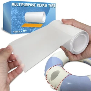 4 in x 7 ft Inflatable Patch Repair Kit Waterproof Multipurpose Repair Tape f... - Picture 1 of 7