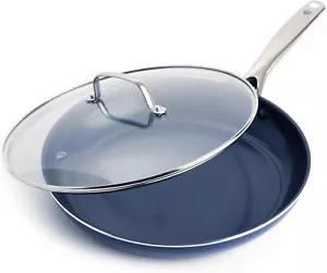 Cookware 12" Frying Pan Skillet, Diamond Infused Healthy Ceramic Nonstick, PFAS - Picture 1 of 7