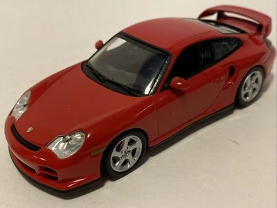 Minichamps 2000 Porsche 911/996 GT2 Ltd Ed 1:43 Red EX COND - Replacement Case - Image 1 of 4