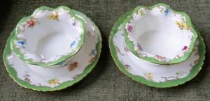 4 pieces RC Rosenthal VERSAILLES Hand Painted Ramekin Bowl & Underplate - Picture 1 of 12