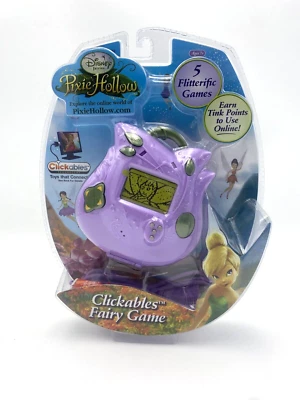 Disney Pixie Hollow Clickables Fairy Game  5 Flitterific Pocket Chian Games New. - Image 1 of 4
