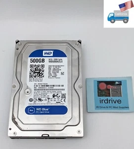 WD Blue WD5000AZLX 500GB Enhanced SATA HDD Ubuntu 24.04.2 Bootable 64bit - Picture 1 of 13