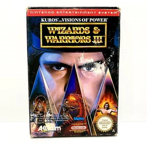 Wizards & Warriors III 3 + Box & Manual - Nintendo NES - Tested & Working - Picture 1 of 10