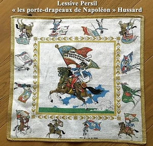 Lessive Persil, serviette ou napperon « les porte-drapeaux de Napoléon », Hussar - Bild 1 von 1