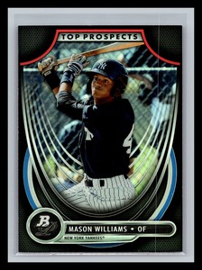 Mason Williams  2013 Bowman Platinum Top Prospects - ROOKIE CARD - #TP-MW