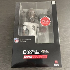 NIB NFL Game Changers Ravens Lamar Jackson 6" Collectible Figure Series 1 - Picture 1 of 8