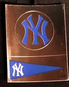 Vintage 1988 New York Yankess Team Logo/Wimpel Aufkleber * kostenloser Versand - Bild 1 von 2