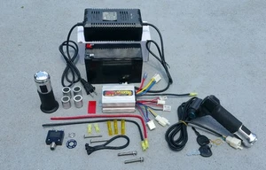 Razor E300 E325-Throttle,Controller, electrical kit- 36 Over Volt Kit -COMPLETE - Picture 1 of 14