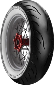 Avon Cobra Chrome AV92 Whitewall Rear Motorcycle Tire 140/90B16 - Picture 1 of 5