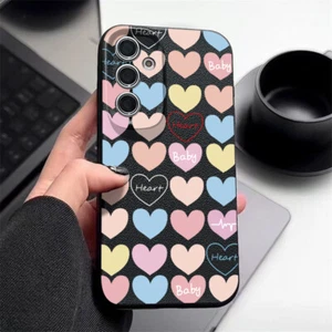 For Samsung S25 Ultra S24 S23 S22 S21 S20 FE A26 A55 ShockProof Heart Case Cover - Picture 1 of 19