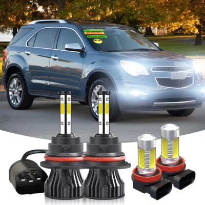 Kit de faros antiniebla LED para Chevrolet Equinox 2005-2009 9007 H11 Foto 1 de 4