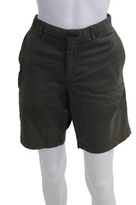 Theory Mens Dark Gray Chino Shorts Size 33 - Image 1 of 4