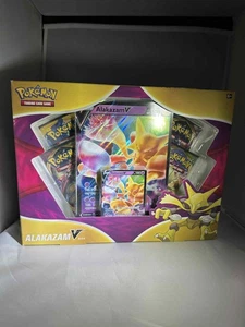 Pokemon TCG Alakazam V Collection Box Evolving Skies FACTORY SEALED FREE SHIP - Bild 1 von 2