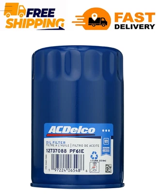 Filtro de aceite de motor ACDelco PF61E se adapta a seleccionar: Chevrolet Silverado 1999-2002... Foto 1 de 3