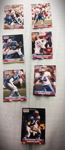 Collection Of 7 Pro Set Collector NFL Football Cards ~~ Houston Oilers~~ - Picture 1 of 1