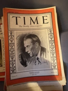 Magazin Time Graham. McNamee 3. Oktober. 1927. Komplett - Bild 1 von 1